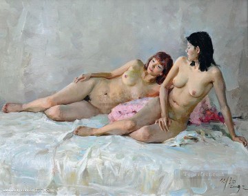 Guan ZEJU 21 Chinese girl nude Oil Paintings